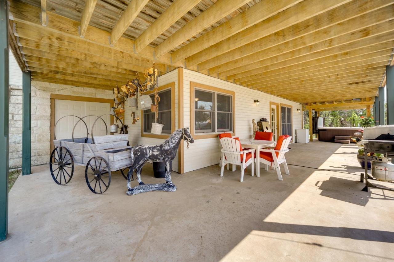 Fredericksburg Retreat With Private Hot Tub And Patio! Villa Eksteriør billede